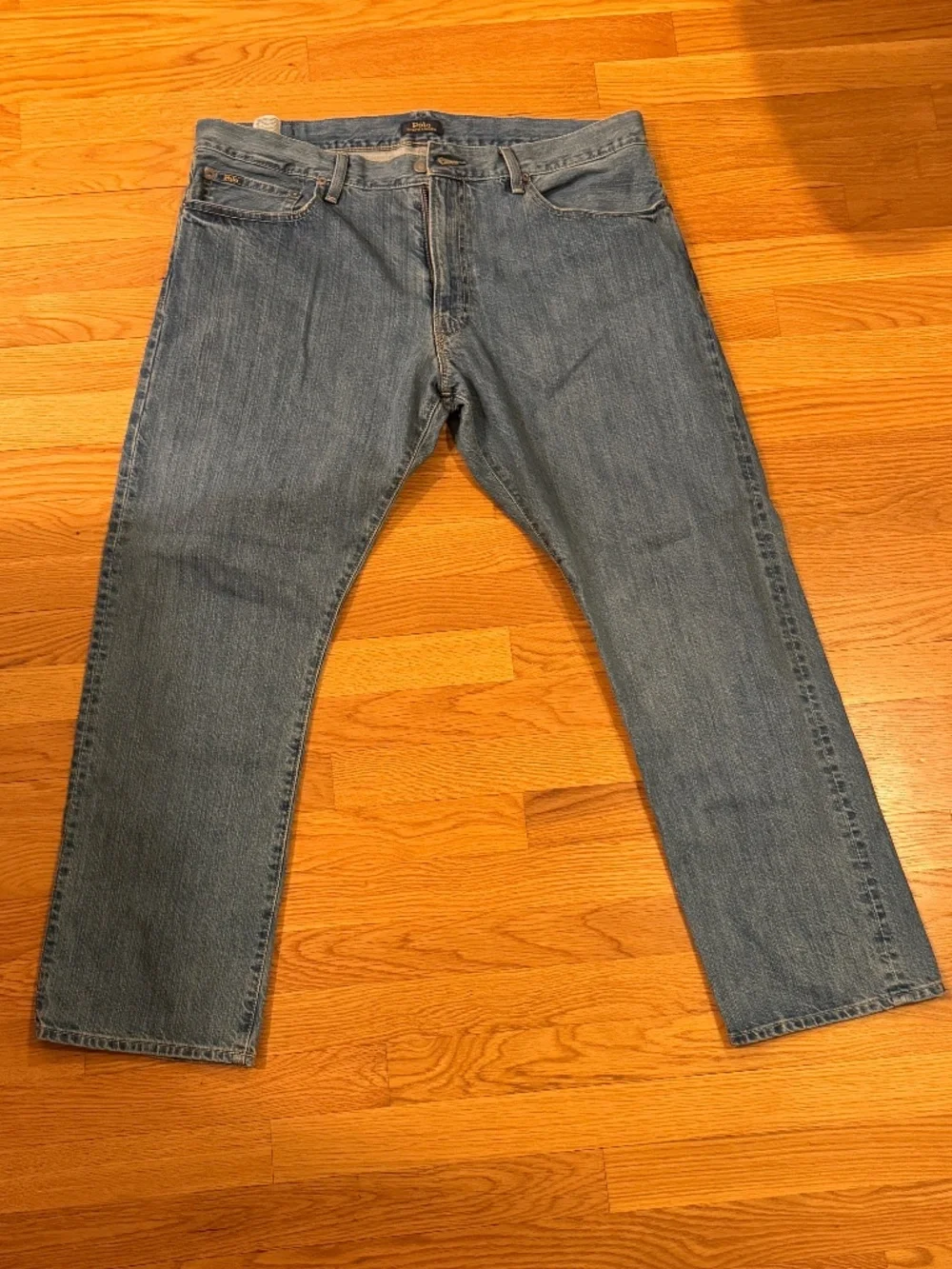 Polo Jeans, Blue, Hampton Relaxed Straight, 36/30